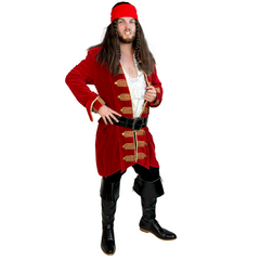 Premium Pirate Captain Morgan Adult Costume