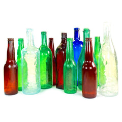 12 Piece Sample Pack of Breakaway Bottle Props - Size / Color Variety