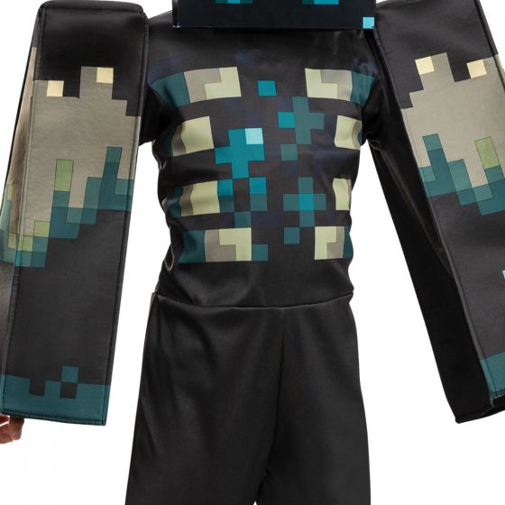 Minecraft: Deluxe Warden Child Costume