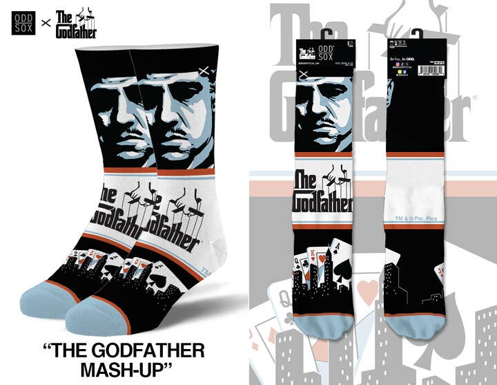 The Godfather Mashup Men's Crew Socks