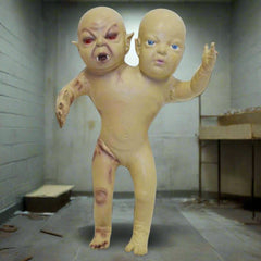 16" Foam Latex Double Headed Demon Baby