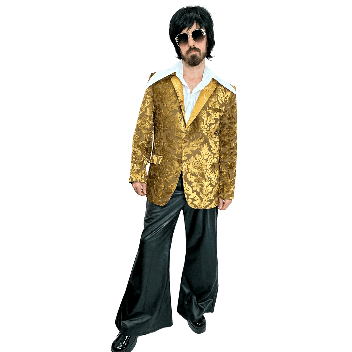 1970s Groovy Gold Men's Costume