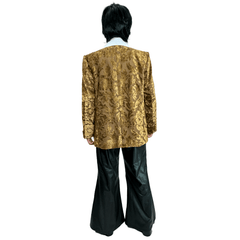 1970s Groovy Gold Men's Costume