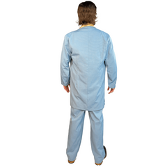 1970s Pimpin' Blue and Gold Suit Adult Costume