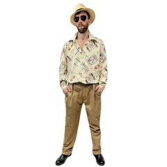 1970s Resort Tourist Men's Costume