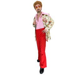 1970s Valentine Disco Party Men's Costume