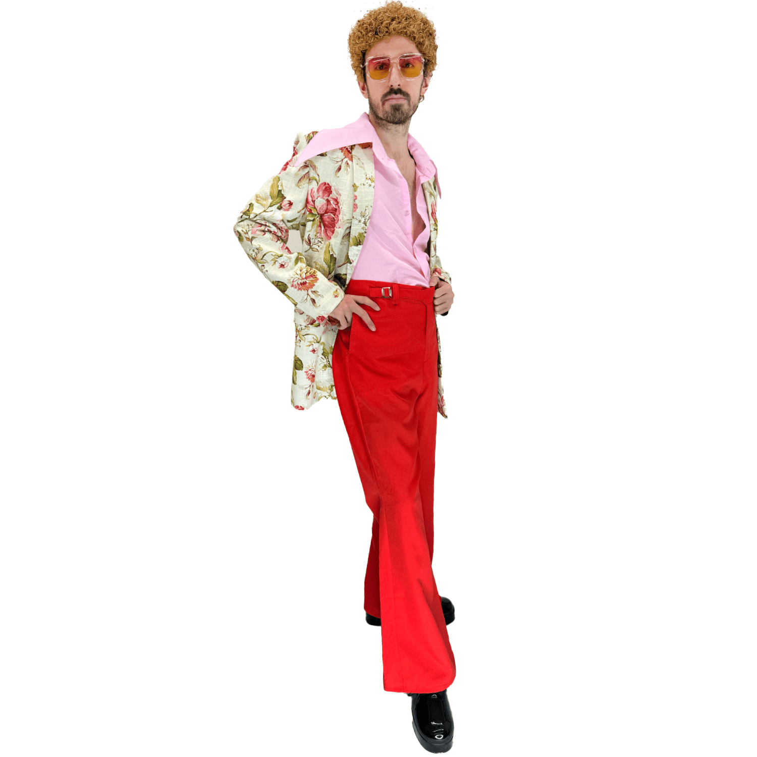 1970s Valentine Disco Party Men's Costume