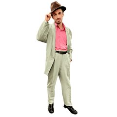 1970s Vintage Casino Suit Adult Costume