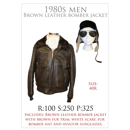 1980s Deluxe Aviator Adult Costume