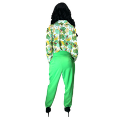 1980s Tropical Neon Casual Uniform Women's Costume