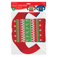 Ugly Sweater Cutouts