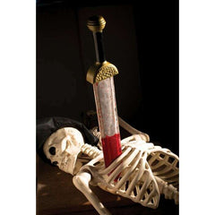 21" Realistic Looking Plastic Bleeding Short Sword