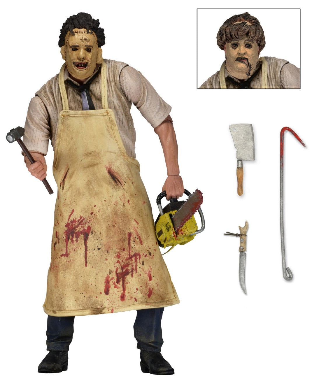 The Texas Chainsaw Massacre (1974): 7" Ultimate Leatherface Collectible Action Figure