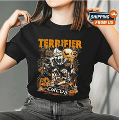 Terrifier Halloween Circus Adult T-Shirt