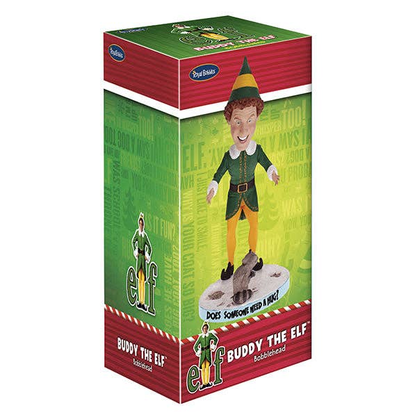 Royal Bobbles Elf: Buddy the Elf Collectible Bobblehead