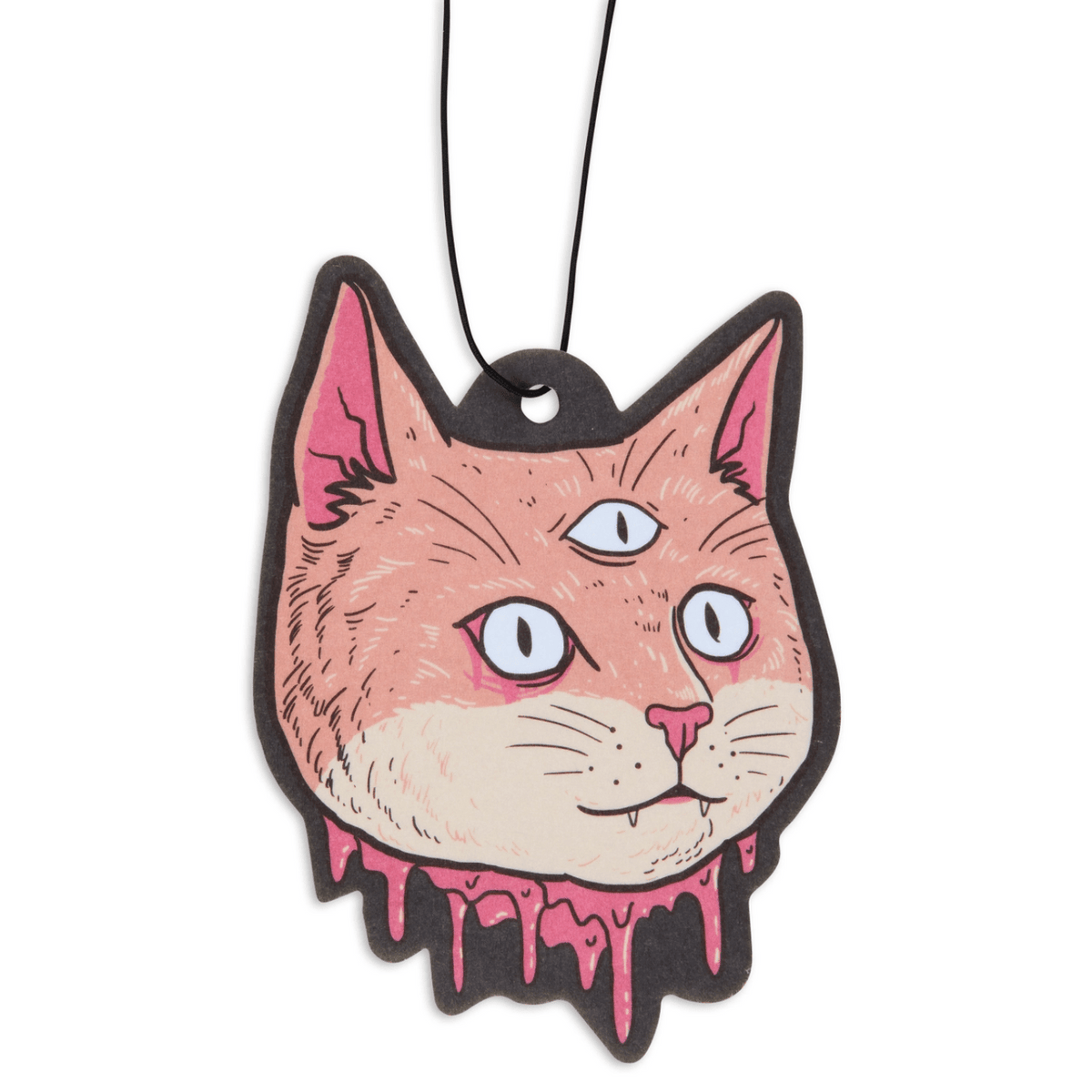 3 Eyed Cute Zombie Cat Air Freshener