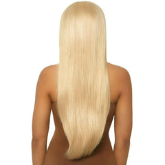 33" Long Straight Synthetic Wig