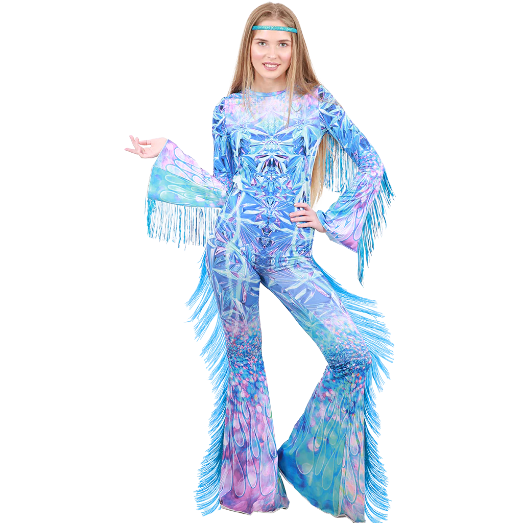 3D Print Ice Crystal Lady Women's Costume