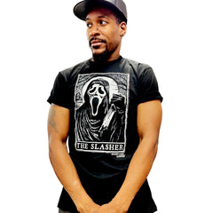 Scream Ghostface Slasher Tarot Card Unisex T-Shirt