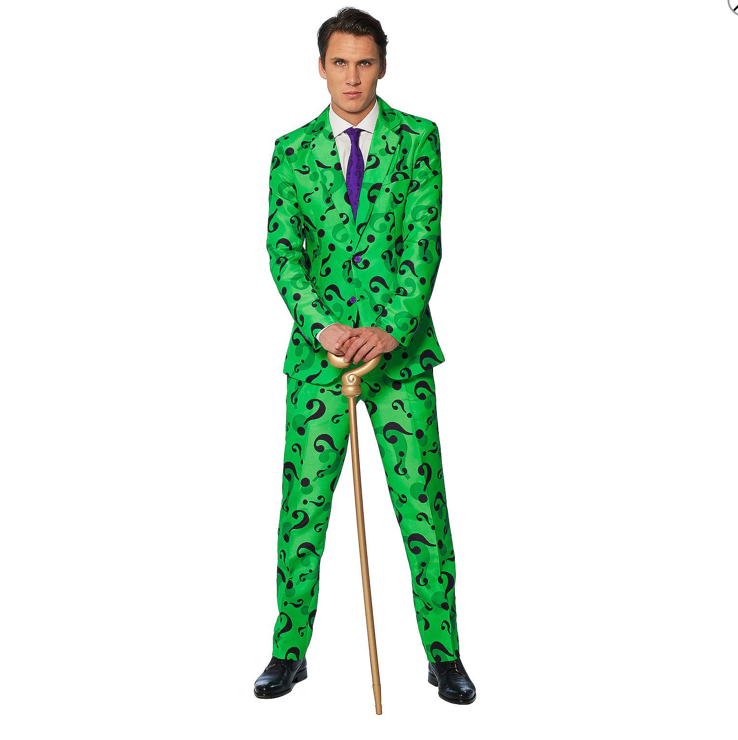 Suitmeister The Riddler Three Piece Suit