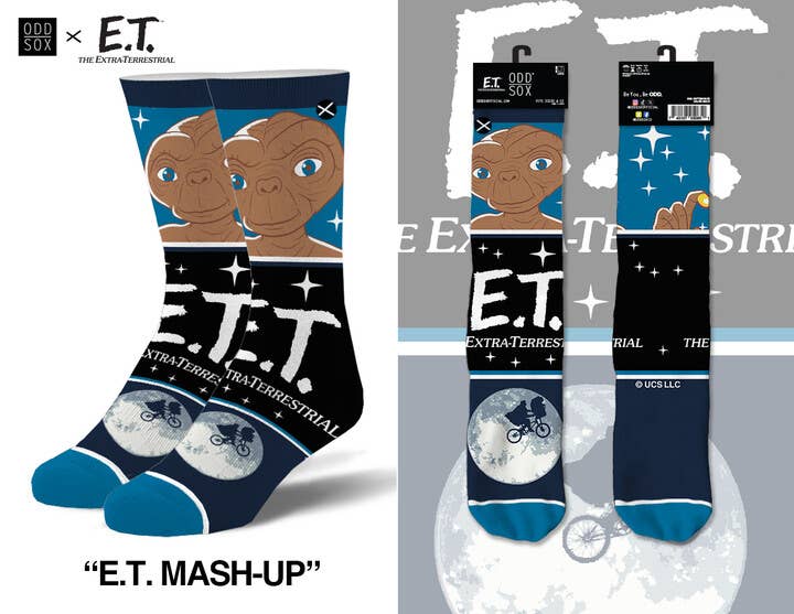 E.T. Mashup Men's Crew Socks