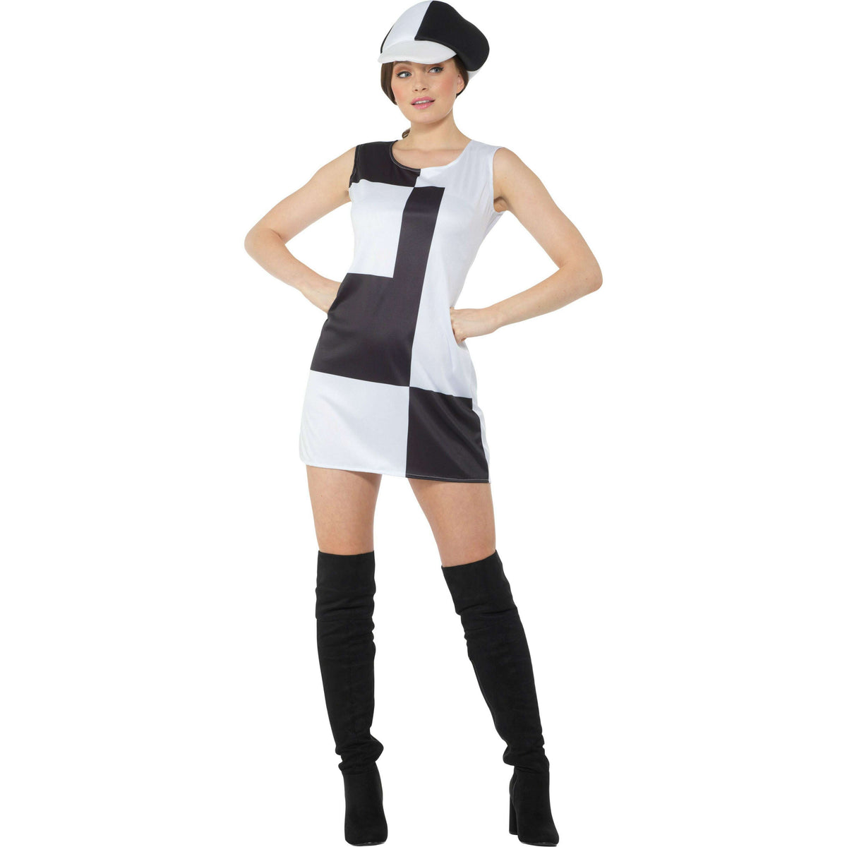 60's Monochrome Girl Women's Costume