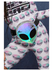 Out Of This Galaxy Holographic Alien Bum Bag