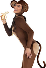 Playful Primate: Cheeky Monkey Women's Costume