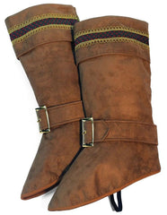 Premium Brown Santa Boot Tops