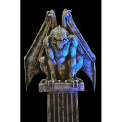 7' Gargoyle w/ Expandable Wings & Fog Breath Electric Animatronic Prop