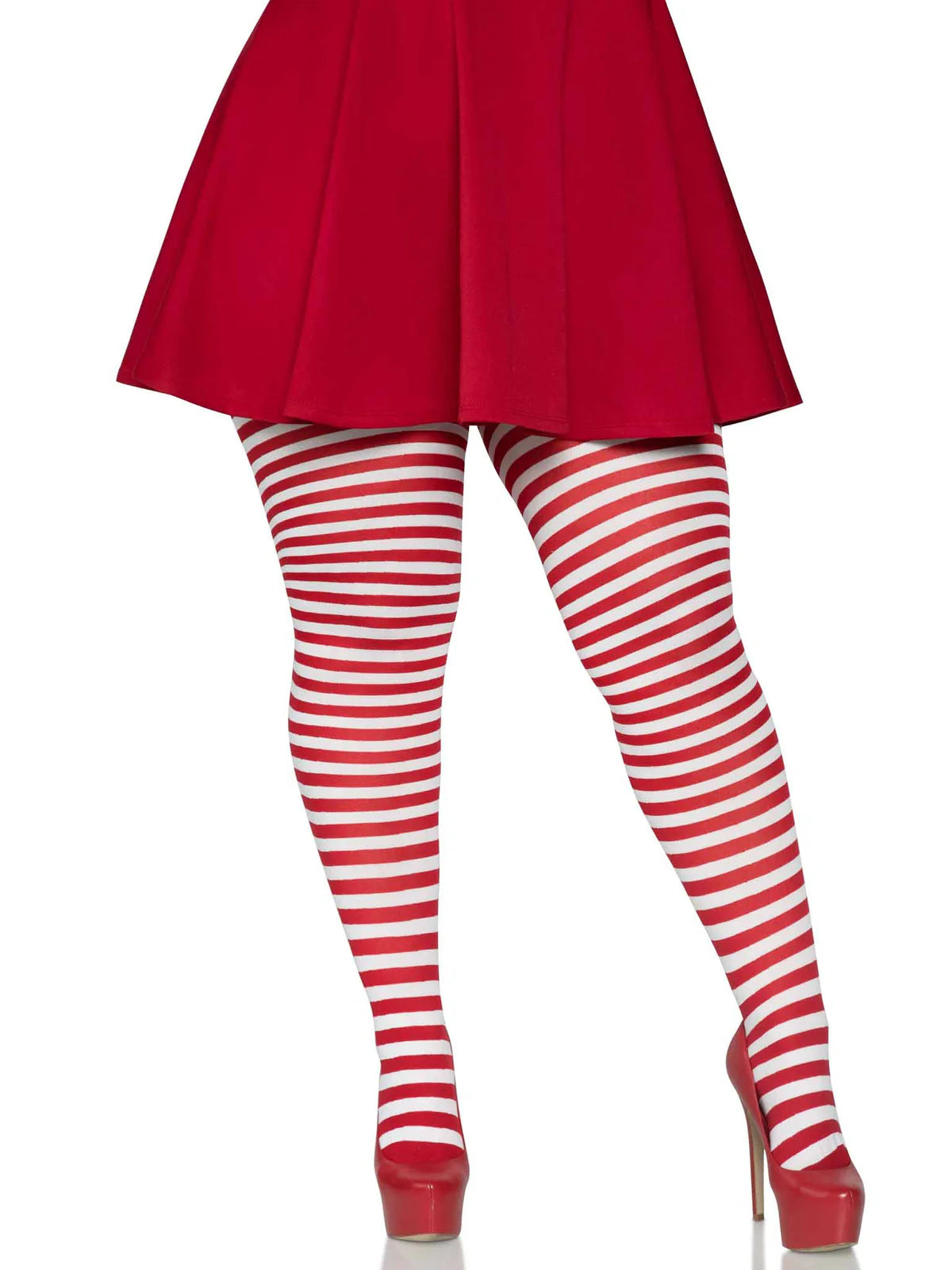 Nylon Striped Tights