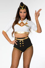 Sexy Airline Attendant Women's Costume