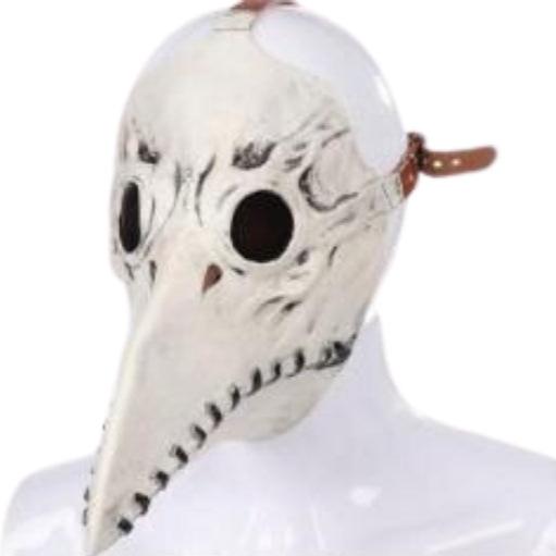 Leatherlike White Plague Mask