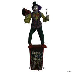 72" Carnival Barker Servo Animated Prop