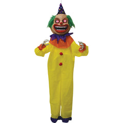 72" Hanging Shaking Clown Prop