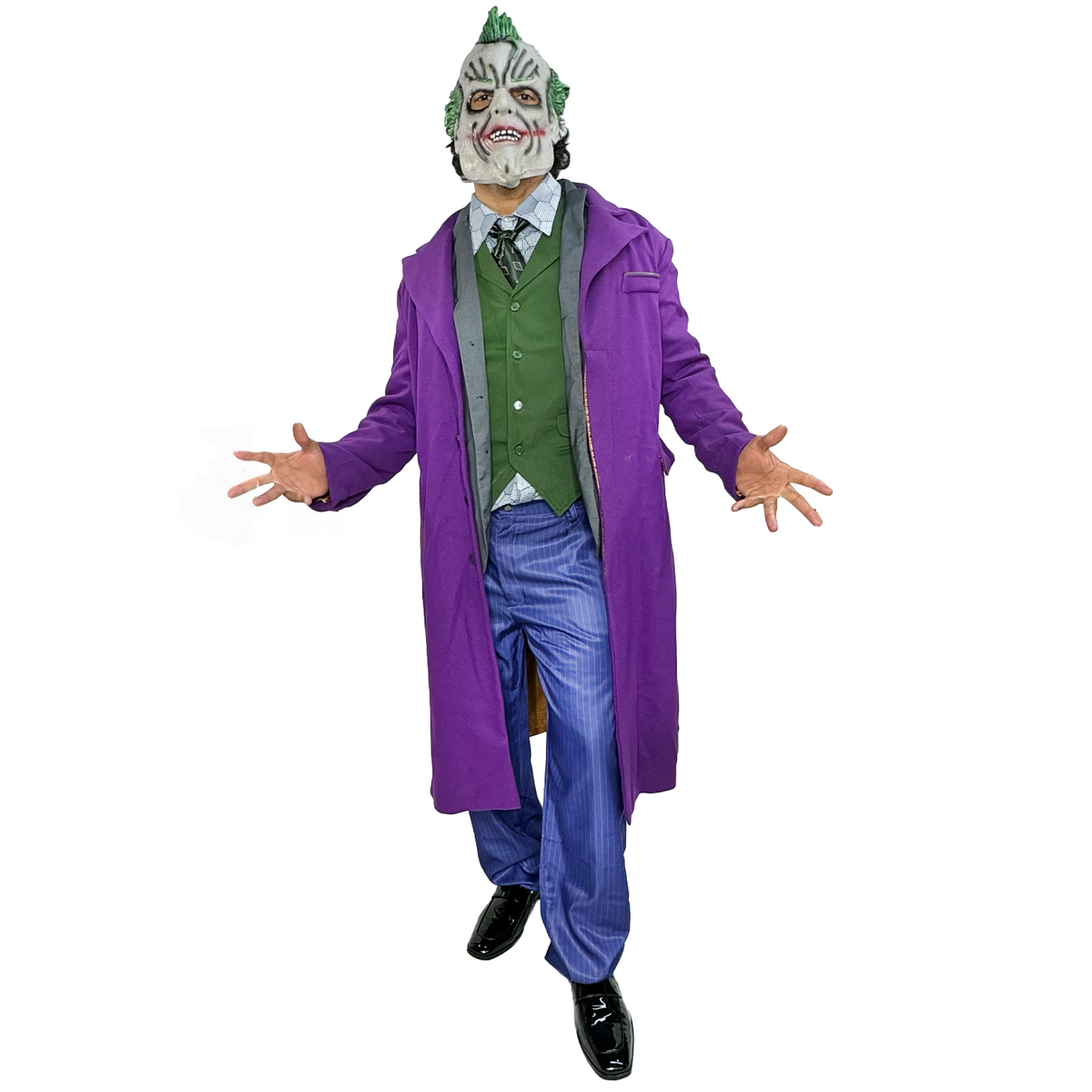 The Dark Knight Joker Inspired Cosplay Adult Costume