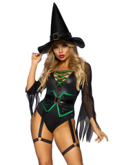 Broomstick Babe Witch Sexy Adult Costume