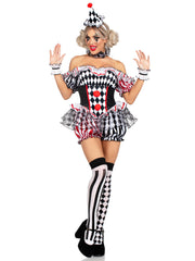 Sultry Jester Temptation: Darling Harlequin Women's Sexy Costume