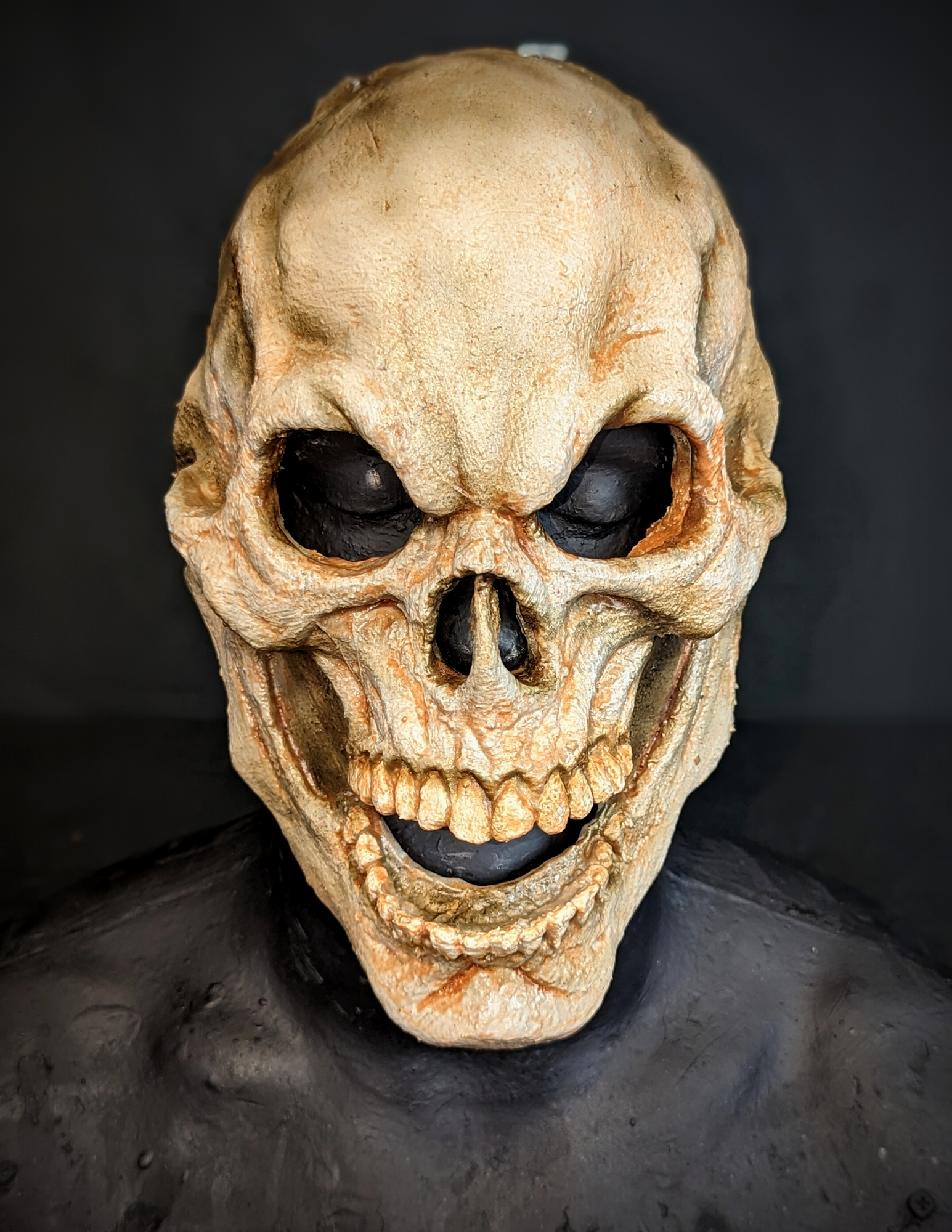 Dead Man's Party Skull Latex Mask-0