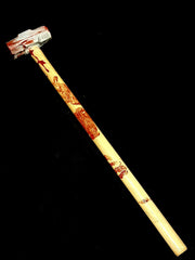 Bloodstained Wooden Sledgehammer Prop