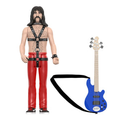 Spinal Tap: 3.75" Derek Smalls ReAction Collectible Action Figure & Bass Guitar