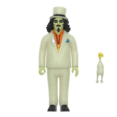 3.75" Svengoolie Glow in The Dark ReAction Collectible Action Figure & Rubber Chicken