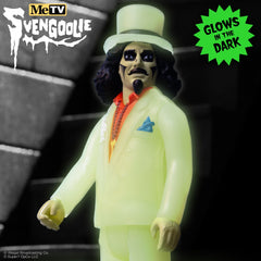 3.75" Svengoolie Glow in The Dark ReAction Collectible Action Figure & Rubber Chicken