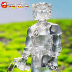 ThunderCats: 3.75 Tygra Clear Edition ReAction Collectible Action Figure & Clear Bolo Whip