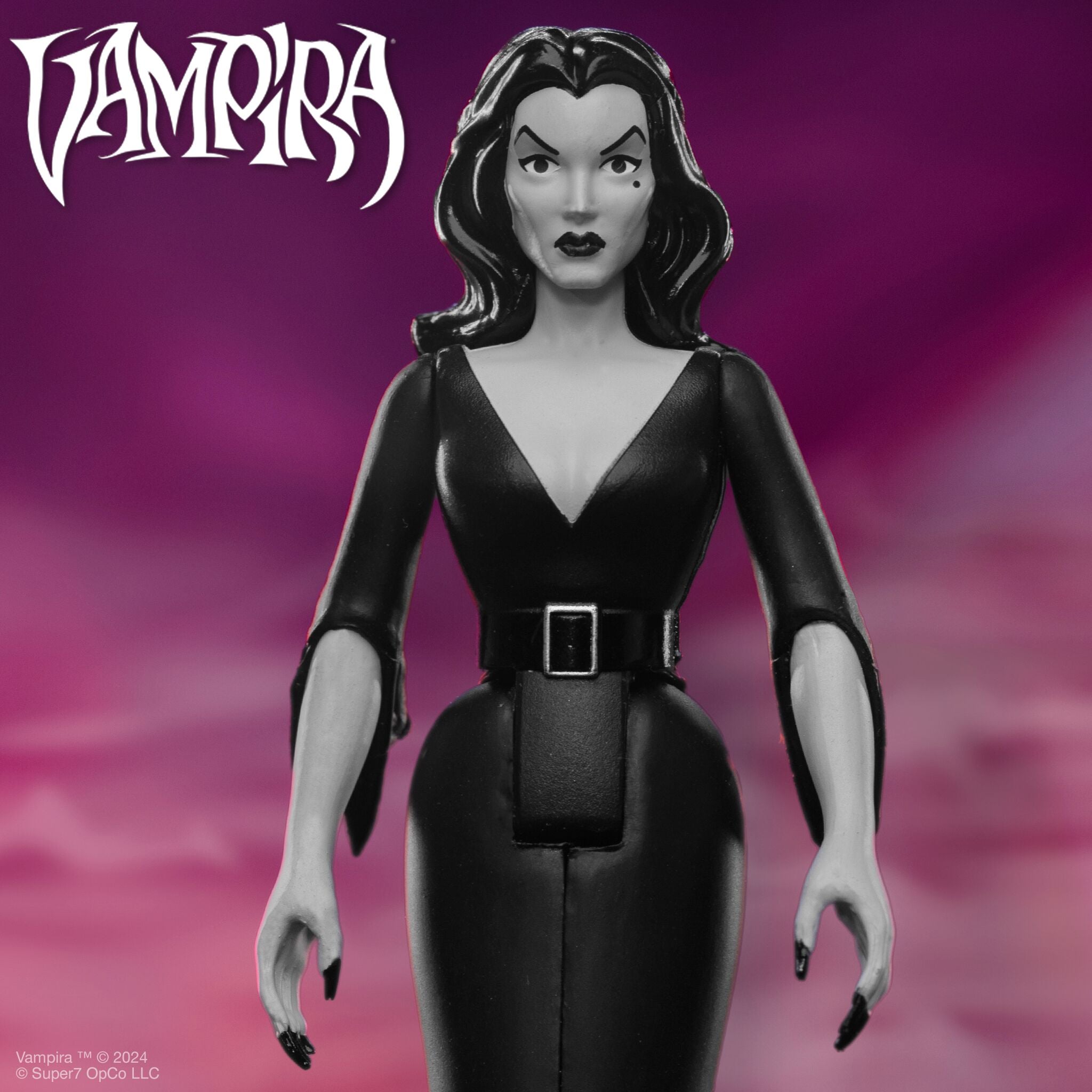 Plan 9 From Outer Space: 3.75" Vampira Grayscale ReAction Collectible Action Figure