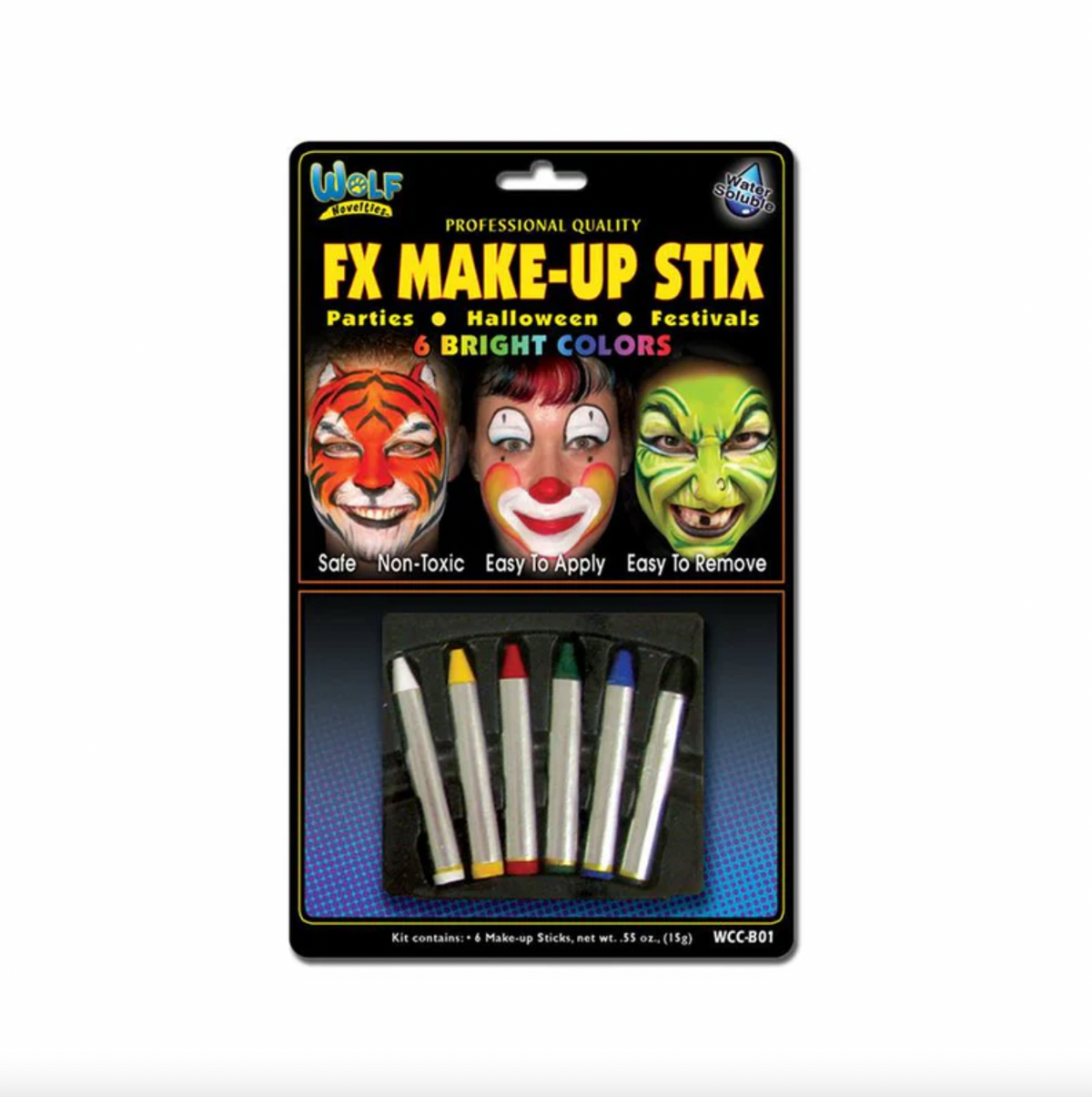 Wolfe Face Paint Crayons