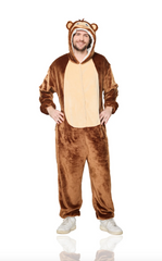 Monkey Around in Style Adult Pajama Costume