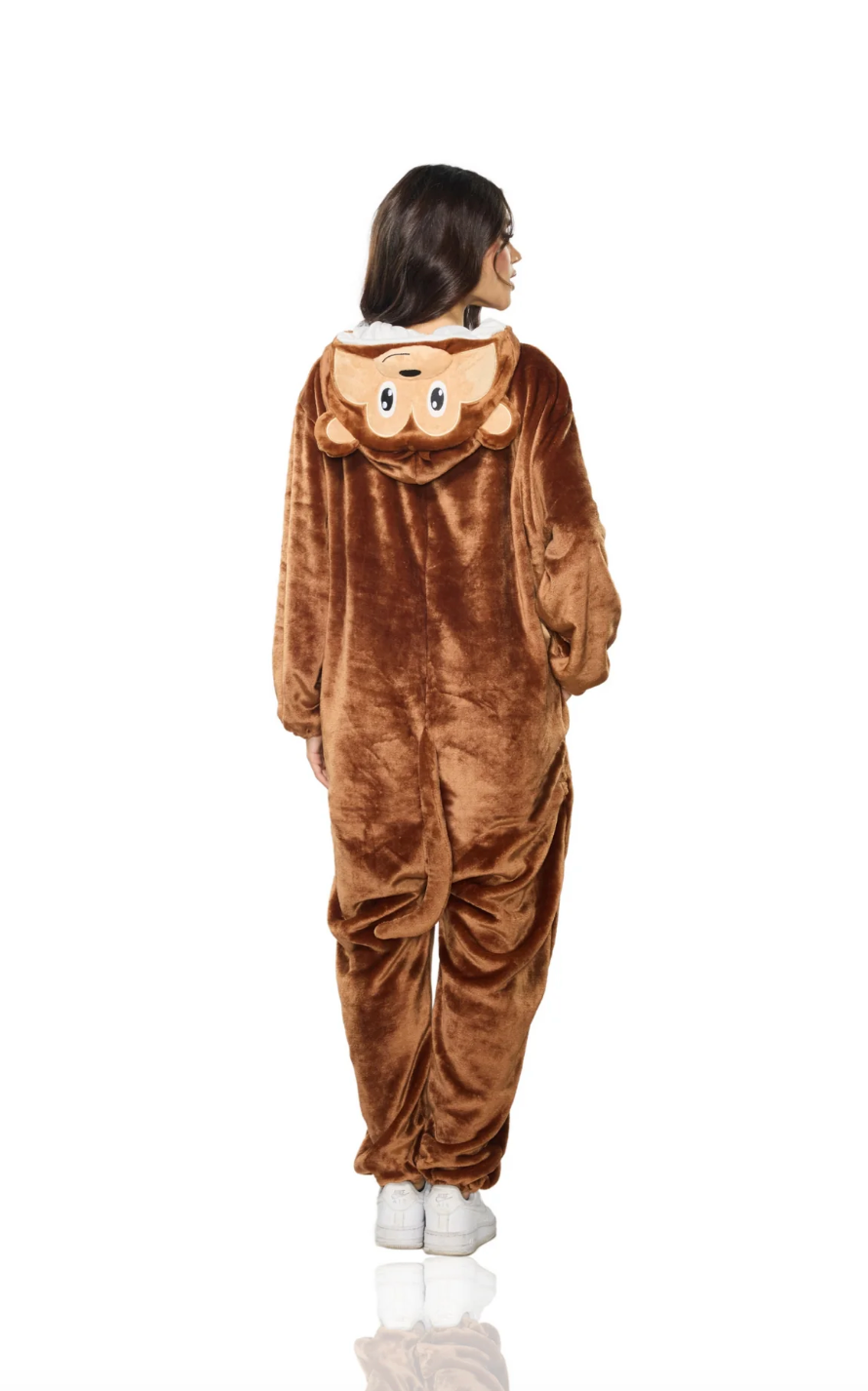 Monkey Around in Style Adult Pajama Costume