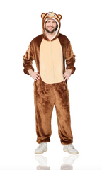 Monkey Around in Style Adult Pajama Costume