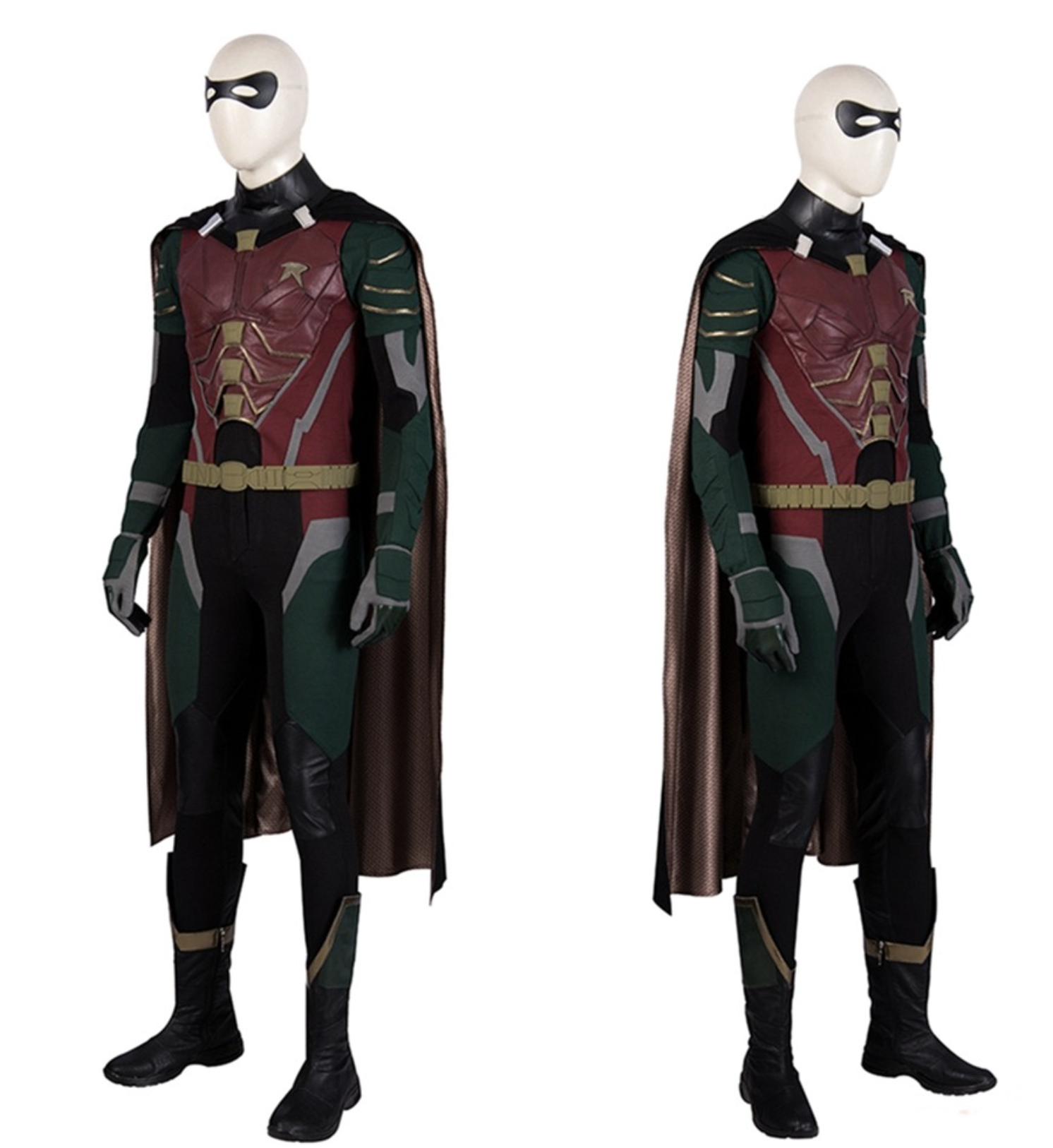 Titans Robin Inspired Cosplay Costume Deluxe Version